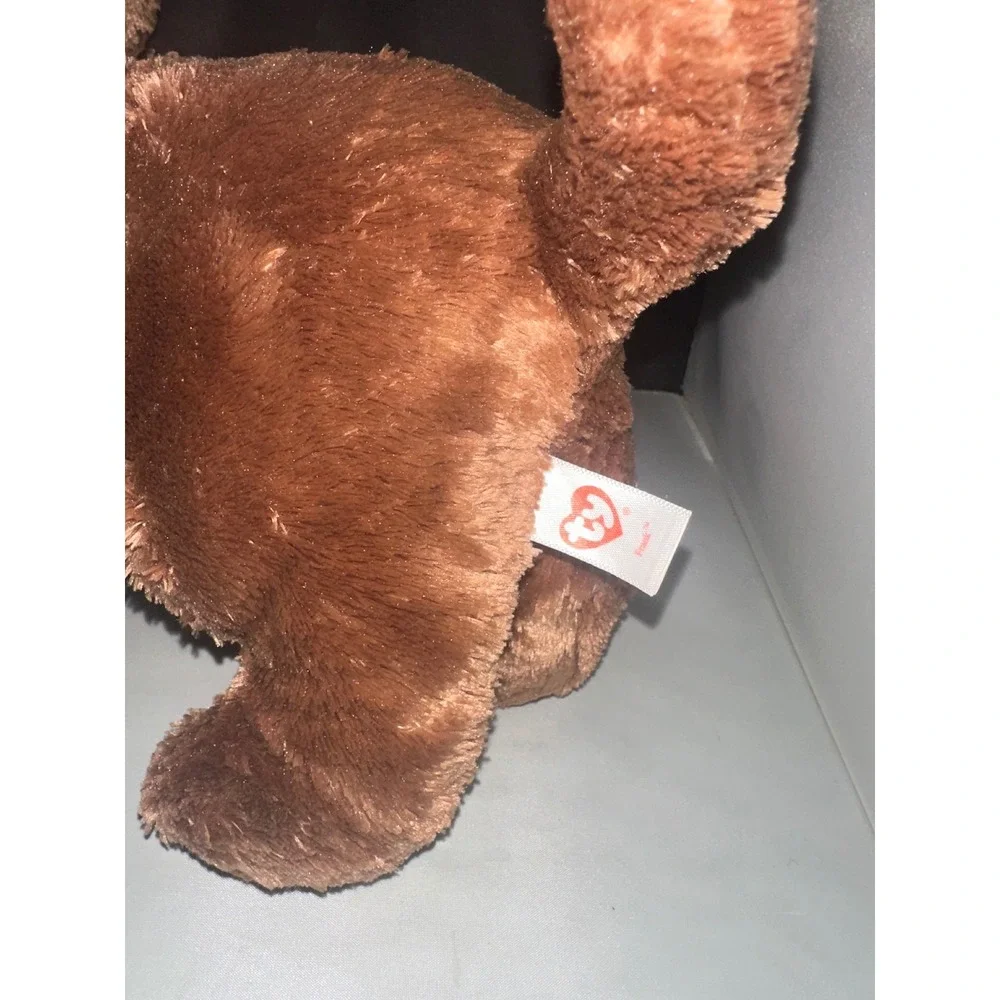 Ty Beanie Buddy Frank the Dachshund Brown Dog Plush Stuffed Animal 14 Inch